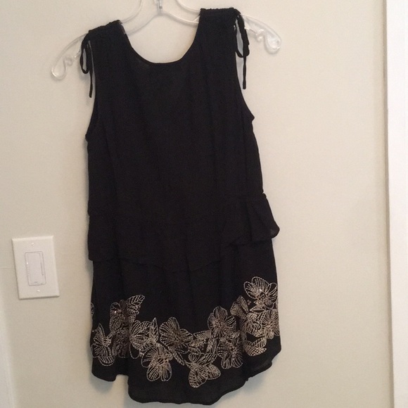 Pea In The Pod Black Sleeveless Maternity Top - Picture 4 of 5